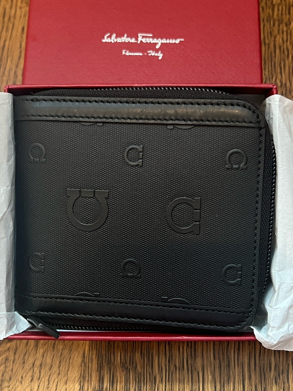 Salvatore Ferragamo Zip Around Wallet